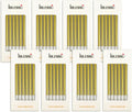 48 - Count Birthday Candles Long Thin Cake Candles - Birthday Candles, Birthday Parties, Wedding Decorations, Party Candles (Gold)