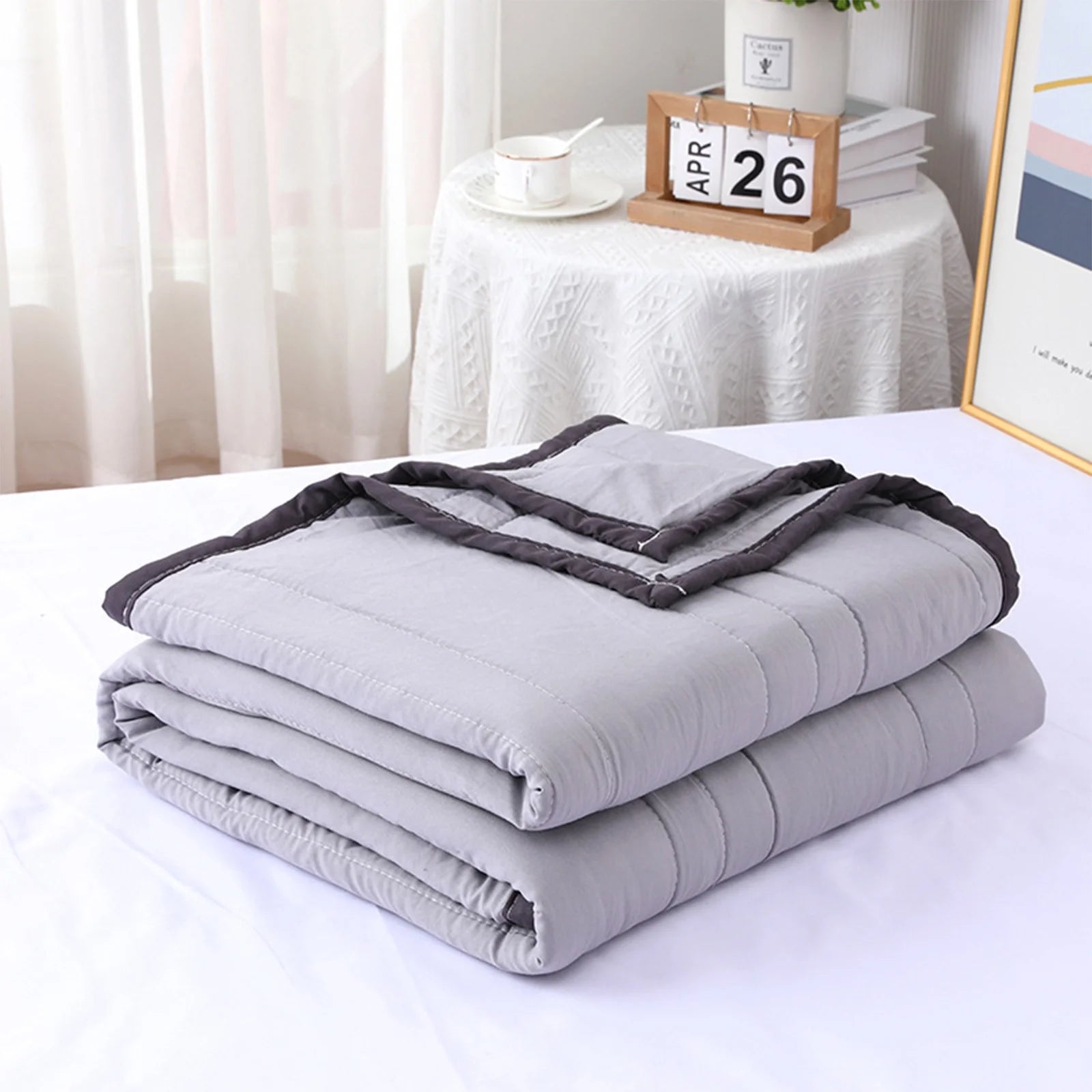 Cooling Comforter for Hot Sleepers,Cooling Blanket for Night Sweats,Cooling Comforter Queen,Summer Cool Lightweight Breathable Cooling Blankets,59.05X78.74In