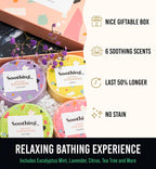 Valentines Day Gifts for Her - Shower Steamers Aromatherapy Gift Set - Valentines Gifts for Mom, Wife, Girlfriend, Grandma, Daughter - Natural Essential Oil Home Spa Self-Care - 6 Pack