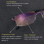 Smart Glasses with Automatic Adjustment Men Magnifying Glasses Reading Glases Women Anti-Blue Light +1.0-+4.0 Eyewear