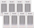 48 - Count Birthday Candles Long Thin Cake Candles - Birthday Candles, Birthday Parties, Wedding Decorations, Party Candles (Silver)