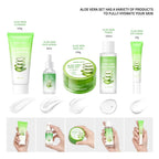 Multi-Skin Care Aloe Vera Skin Care Set Deep Moisturizing Deep Nourishment Whitening Brightening Hydrating Smooth Skin