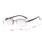 Smart Glasses with Automatic Adjustment Men Magnifying Glasses Reading Glases Women Anti-Blue Light +1.0-+4.0 Eyewear