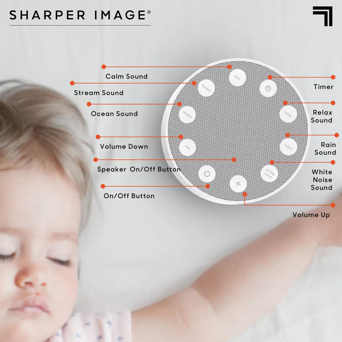Sharper Image Sound Soother Revo